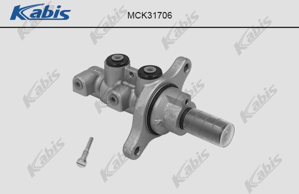 KABIS MCK31706 - Главный тормозной цилиндр abcparts.ee