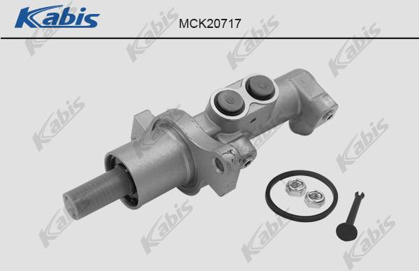 KABIS MCK20717 - Главный тормозной цилиндр abcparts.ee