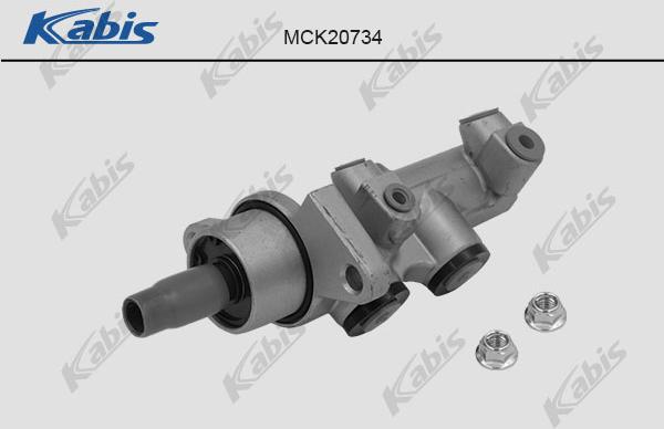 KABIS MCK20734 - Главный тормозной цилиндр abcparts.ee