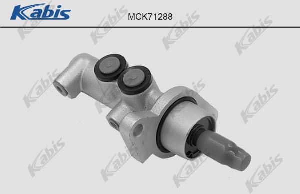 KABIS MCK71288 - Главный тормозной цилиндр abcparts.ee