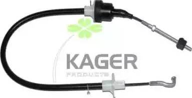 Kager 19-2128 - Трос, управление сцеплением abcparts.ee