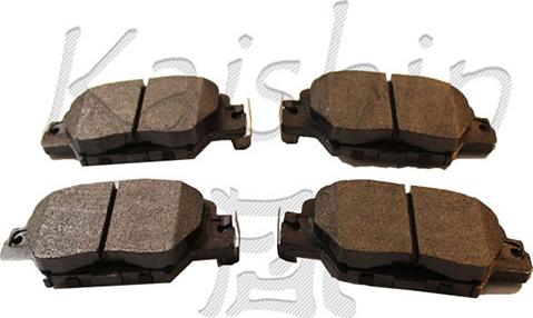Kaishin FK3171 - Тормозные колодки, дисковые, комплект abcparts.ee