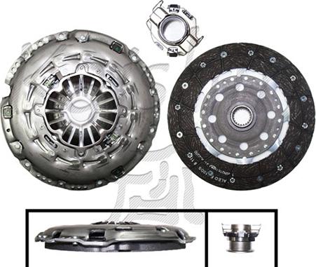 Kaishin KT346-K - Комплект сцепления abcparts.ee