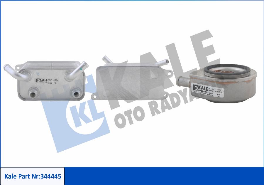 KALE OTO RADYATÖR 344445 - Масляный радиатор, автоматическая коробка передач abcparts.ee