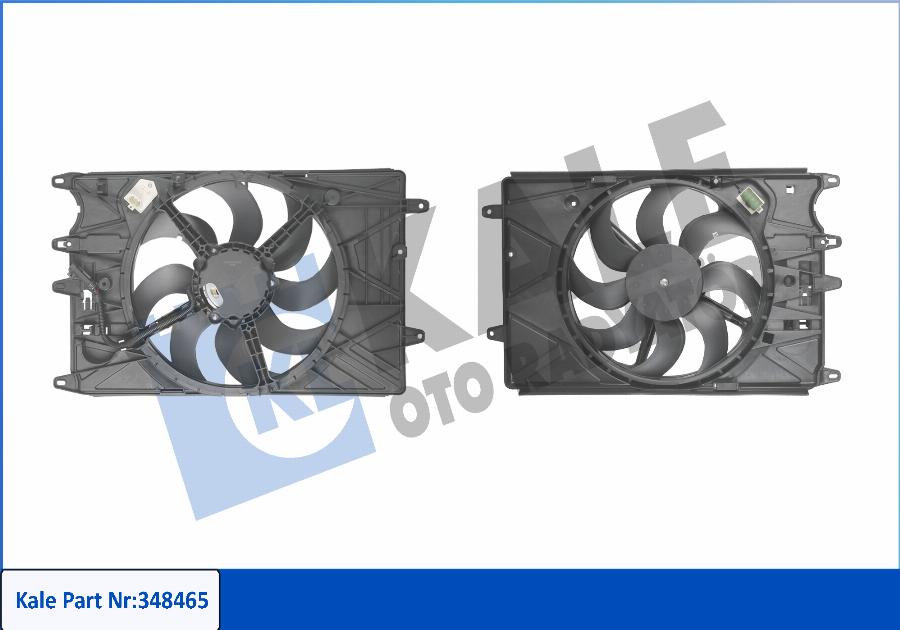 KALE OTO RADYATÖR 348465 - Вентилятор, охлаждение двигателя abcparts.ee