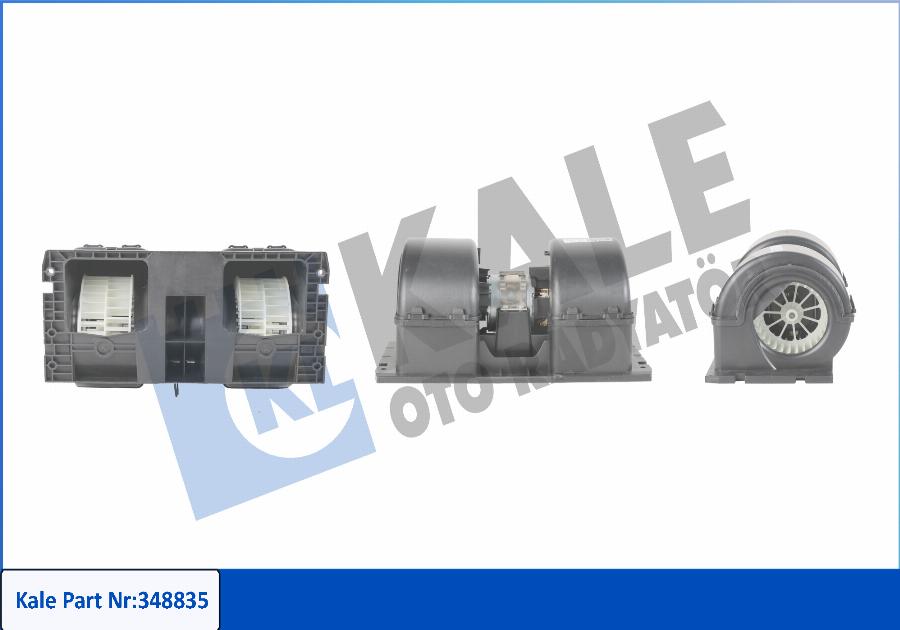 KALE OTO RADYATÖR 348835 - Вентилятор салона abcparts.ee