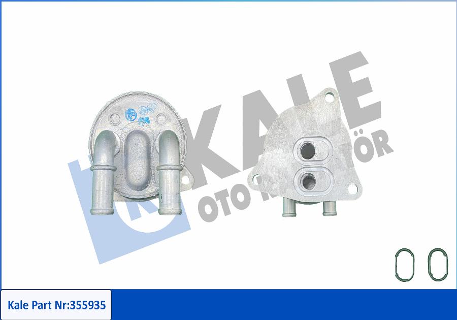 KALE OTO RADYATÖR 355935 - Масляный радиатор, автоматическая коробка передач abcparts.ee