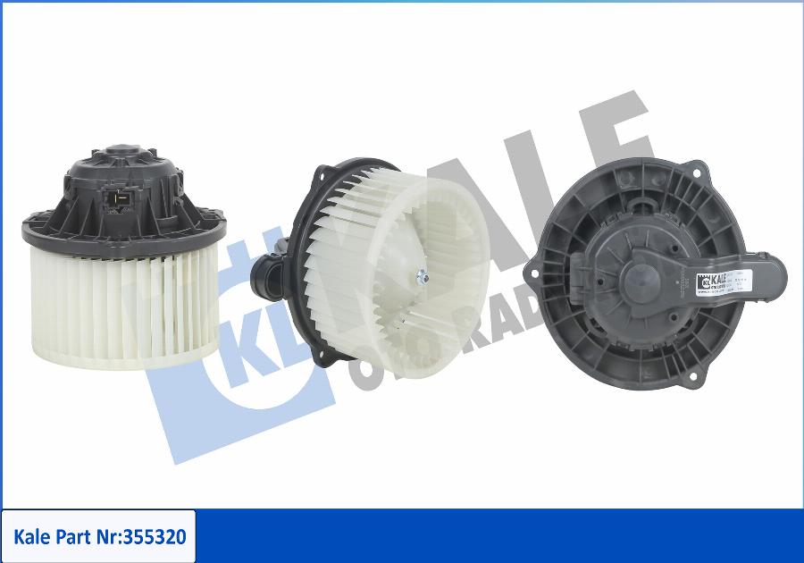 KALE OTO RADYATÖR 355320 - Вентилятор салона abcparts.ee