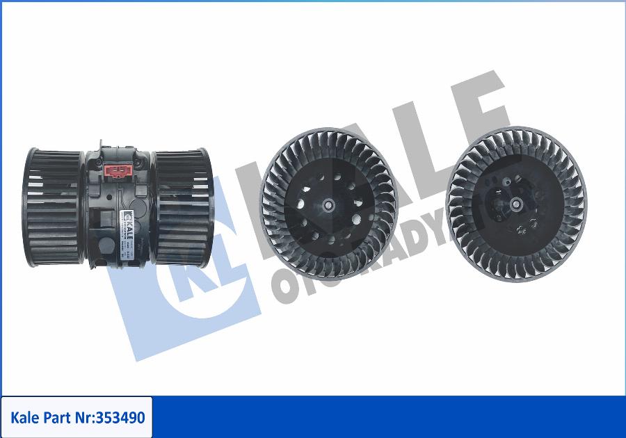 KALE OTO RADYATÖR 353490 - Вентилятор салона abcparts.ee
