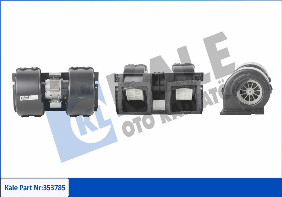 KALE OTO RADYATÖR 353785 - Вентилятор салона abcparts.ee