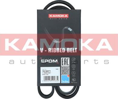 Kamoka 7016071 - Поликлиновой ремень abcparts.ee