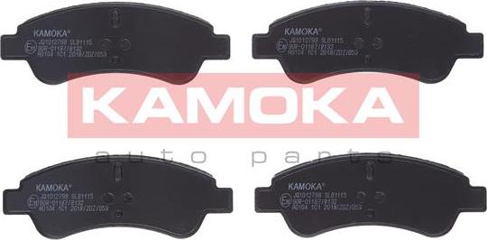 Kamoka JQ1012798 - Тормозные колодки, дисковые, комплект abcparts.ee