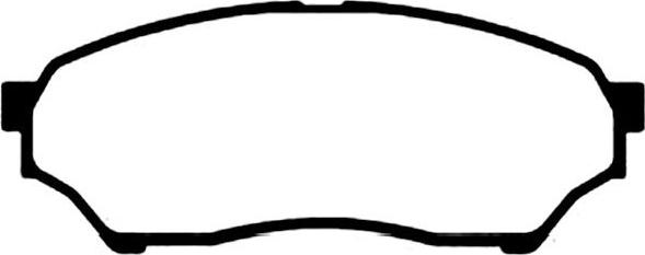 Kavo Parts BP-5530 - Тормозные колодки, дисковые, комплект abcparts.ee