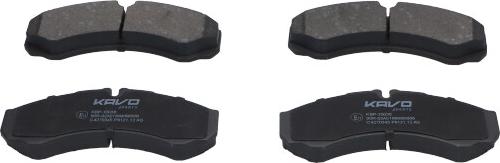 Kavo Parts KBP-10038 - Тормозные колодки, дисковые, комплект abcparts.ee