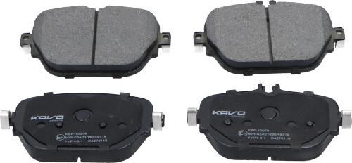 Kavo Parts KBP-10078 - Тормозные колодки, дисковые, комплект abcparts.ee