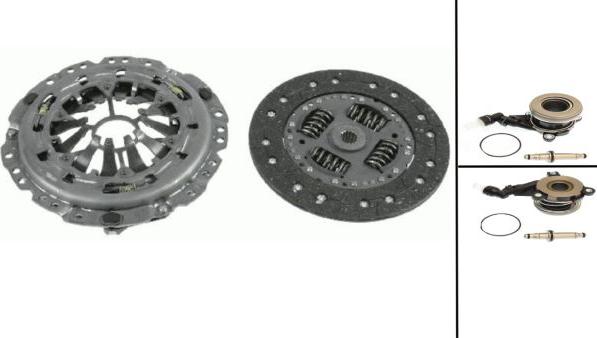 Kawe 962274CSC - Комплект сцепления abcparts.ee