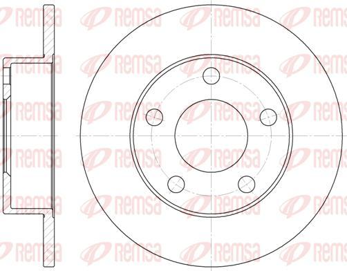 Kawe 6513 00 - Тормозной диск abcparts.ee