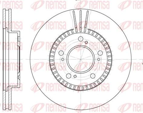 Kawe 6586 10 - Тормозной диск abcparts.ee
