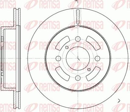 Kawe 6642 10 - Тормозной диск abcparts.ee