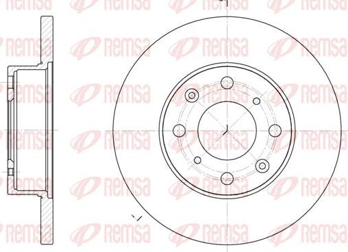 Kawe 6370 00 - Тормозной диск abcparts.ee