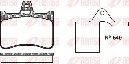 Kawe 0088 10 - Тормозные колодки, дисковые, комплект abcparts.ee