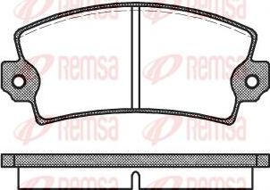 Kawe 0021 00 - Тормозные колодки, дисковые, комплект abcparts.ee