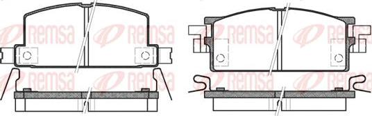 Kawe 0153 04 - Тормозные колодки, дисковые, комплект abcparts.ee
