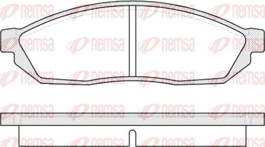 Kawe 0111 00 - Тормозные колодки, дисковые, комплект abcparts.ee