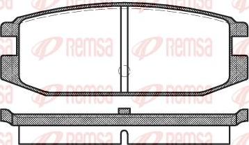 Kawe 0217 00 - Тормозные колодки, дисковые, комплект abcparts.ee