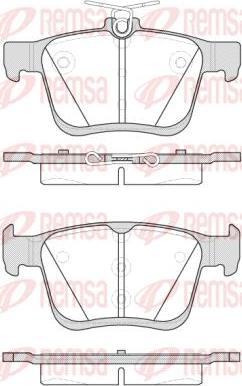 Kawe 1516 00 - Тормозные колодки, дисковые, комплект abcparts.ee