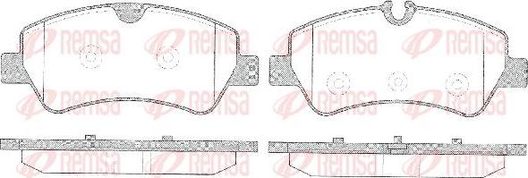 Kawe 1521 00 - Тормозные колодки, дисковые, комплект abcparts.ee