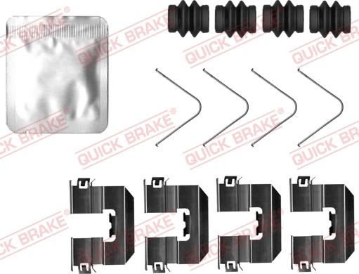 Kawe 109-0034 - Комплектующие для колодок дискового тормоза abcparts.ee