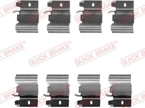 Kawe 109-1823 - Комплектующие для колодок дискового тормоза abcparts.ee