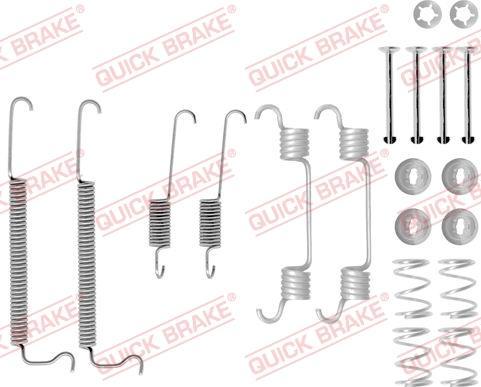 Kawe 105-0849 - Комплектующие, барабанный тормозной механизм abcparts.ee