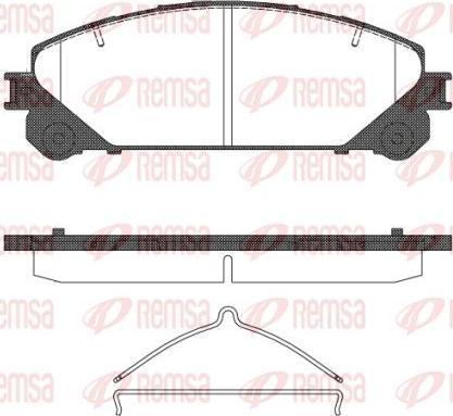 Kawe 1312 00 - Тормозные колодки, дисковые, комплект abcparts.ee