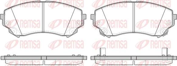 Kawe 1331 04 - Тормозные колодки, дисковые, комплект abcparts.ee