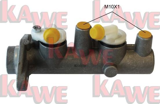 Kawe B6259 - Главный тормозной цилиндр abcparts.ee