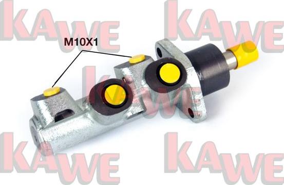 Kawe B1358 - Главный тормозной цилиндр abcparts.ee