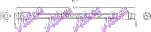 Kawe H4574 - Тормозной шланг abcparts.ee