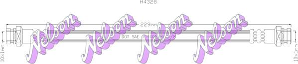 Kawe H4328 - Тормозной шланг abcparts.ee
