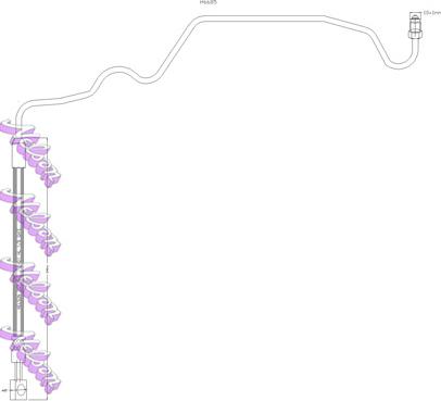 Kawe H6685 - Тормозной шланг abcparts.ee