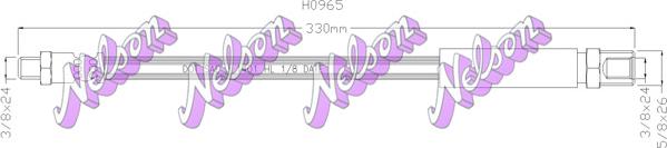 Kawe H0965 - Тормозной шланг abcparts.ee