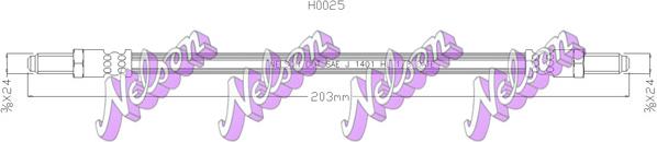 Kawe H0025 - Тормозной шланг abcparts.ee