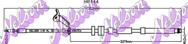 Kawe H8444 - Тормозной шланг abcparts.ee