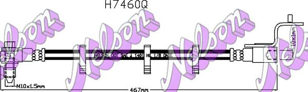 Kawe H7460Q - Тормозной шланг abcparts.ee
