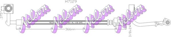 Kawe H7129 - Тормозной шланг abcparts.ee