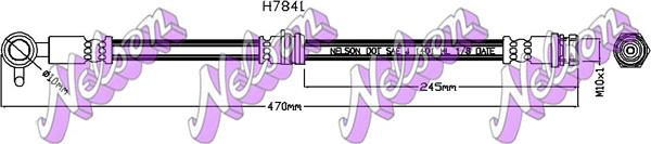 Kawe H7841 - Тормозной шланг abcparts.ee