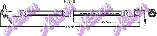 Kawe H7842 - Тормозной шланг abcparts.ee