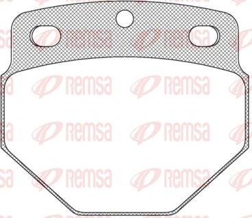 Kawe JCA615.00 - Тормозные колодки, дисковые, комплект abcparts.ee