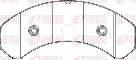 Kawe JCA825.20 - Тормозные колодки, дисковые, комплект abcparts.ee
